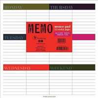 Weekly Wonder Memo Mouse Pad （NPD）