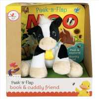 Peek-a-Flap Moo (Peek-a-flap Book and Cuddly Friend) （BOX LTF BR）