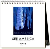 See America 2017 Easel Calendar （DES）