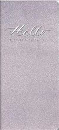 Hello Lilac Shimmer Leatheresque 17 Months 2020 Jotter Agenda （EGMT）