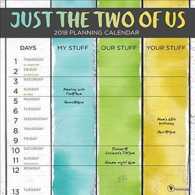 Just the Two of Us 2018 Calendar （WAL）