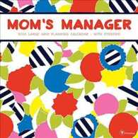 Mom's Manager 2018 Large Grid Planning Calendar : With Stickers （WAL）