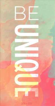 Be Unique 2018-2019 2-Year Pocket Planner （EGMT）