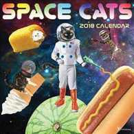 Space Cats 2018 Calendar （WAL）
