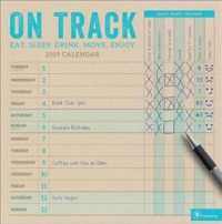 On Track Eat. Sleep. Drink. Move. Enjoy. 2019 Calendar （WAL）