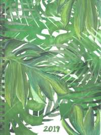 Leaves Medium Weekly Monthly 2019 Planner （16M EGMT S）