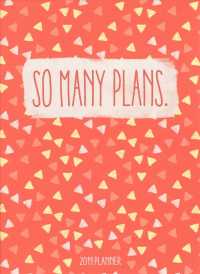 So Many Plans 2019 Monthly Planner （EGMT）
