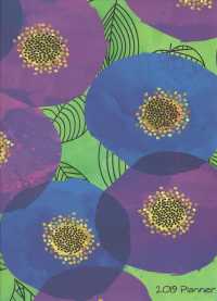 Poppies 2019 Monthly Planner （EGMT）