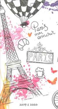 Paris 2-Year 2019-2020 Pocket Planner （EGMT）