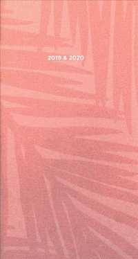 Blush Botanical 2019-2020 2-Year Pocket Planner （EGMT）