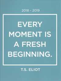 Every Moment Large Weekly / Monthly 2018-2019 Planner （EGMT SPI）