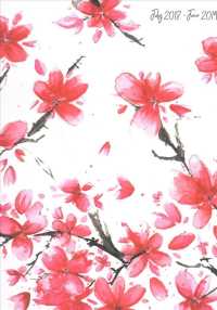 Cherry Blossoms Medium Weekly Monthly 2018-2019 Planner （SPI）