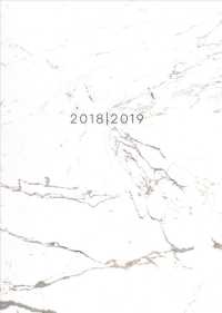Marble Medium Weekly Monthly 2018-2019 Planner （EGMT SPI）