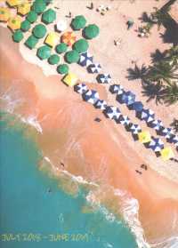 Tropical Beaches Medium Weekly Monthly 2018-2019 Planner （EGMT SPI）