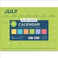 Color Collection 2018-2019 Calendar （DES）