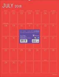 Color Collection Monthly 2018-2019 Calendar （SPI WAL）