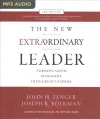 The New Extraordinary Leader : Turning Good Managers into Great Leaders （3 MP3 UNA）