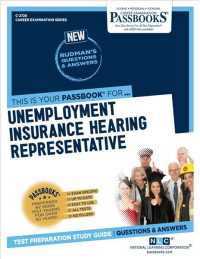 Unemployment Insurance Hearing Representative (C-2728): Passbooks Study Guide Volume 2728 (Career Examination") 〈2728〉