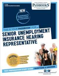 Senior Unemployment Insurance Hearing Representative (C-2729): Passbooks Study Guide Volume 2729 (Career Examination")