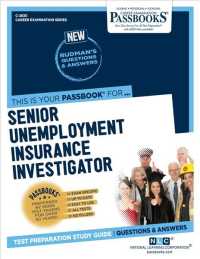 Senior Unemployment Insurance Investigator (C-2830): Passbooks Study Guide Volume 2830 (Career Examination")