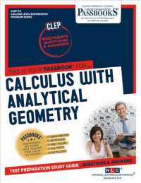 Calculus with Analytical Geometry (Clep-43): Passbooks Study Guide Volume 43 (College Level Examination Program")