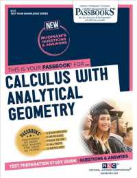 Calculus with Analytical Geometry (Q-21): Passbooks Study Guide Volume 21 (Test Your Knowledge Series (Q)")