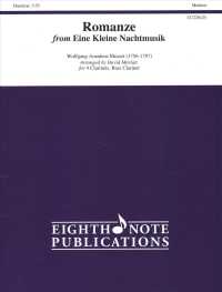 Romanze from Eine Kleine Nachtmusik : For 4 Clarinets, Bass Clarinet - Medium （PCK）