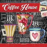 Coffee House 2020 Calendar : Bonus Coaster Set （16M WAL）