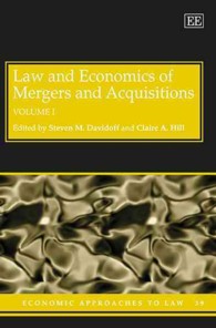 M&Aの法と経済学（全２巻）<br>Law and Economics of Mergers and Acquisitions (Economic Approaches to Law series)