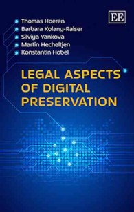 データのデジタル保存：法的側面<br>Legal Aspects of Digital Preservation