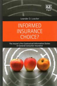 Informed Insurance Choice? : The Insurer's Pre-Contractual Information Duties in General Consumer Insurance