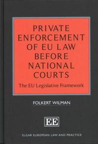 Private Enforcement of EU Law before National Courts : The EU
