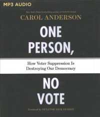 One Person, No Vote : How Voter Suppression Is Destroying Our Democracy （MP3 UNA）