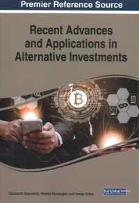 Recent Advances and Applications in Alternative Investments