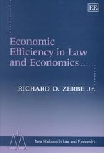 法と経済学における経済効率<br>Economic Efficiency in Law and Economics (New Horizons in Law and Economics series)