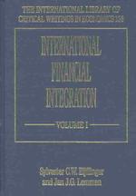 国際金融統合（全２巻）<br>International Financial Integration (The International Library of Critical Writings in Economics series)