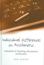 計算能力における個人差<br>Individual Differences in Arithmetical : Implications for Psychology, Neuroscience and Education
