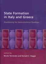 State Formation in Italy and Greece : Questioning the Neoevolutionist Paradigm