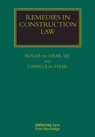Remedies in Construction Law