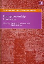 起業教育<br>Entrepreneurship Education (The International Library of Entrepreneurship series)