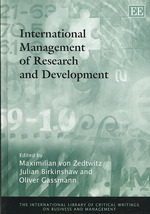 研究開発の国際的管理<br>International Management of Research and Development (The International Library of Critical Writings on Business and Management series)
