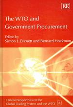 ＷＴＯと政府調達<br>The WTO and Government Procurement (Critical Perspectives on the Global Trading System and the WTO series)