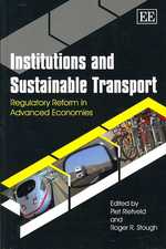 制度と持続可能な交通：先進経済国の規制改革<br>Institutions and Sustainable Transport : Regulatory Reform in Advanced Economies