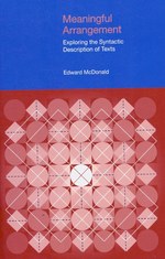 有意味的な配列：テクストの統語論的記述の探究<br>Meaningful Arrangement : Exploring the Syntactic Description of Texts (Functional Linguistics)
