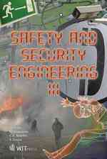 Safety and Security Engineering (Wit Transactions on the Built Environment)
