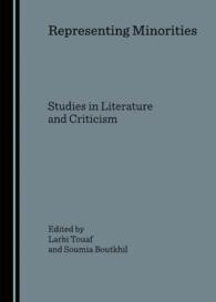 Representing Minorities : Studies in Literature and Criticism
