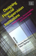 金融監督機関の設計<br>Designing Financial Supervision Institutions : Independence, Accountability and Governance