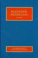 マルチレベル・モデリング（全４巻）<br>Multilevel Modelling (4-Volume Set) (Sage Benchmarks in Social Research Methods Series)