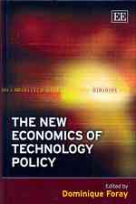 技術政策の新たな経済学<br>The New Economics of Technology Policy
