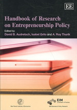 起業政策研究ハンドブック<br>Handbook of Research on Entrepreneurship Policy (Research Handbooks in Business and Management series)